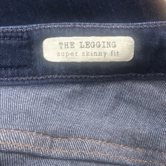 AG Super Skinny "The Legging" Dark Ankle Jeans - Picture 6 of 16